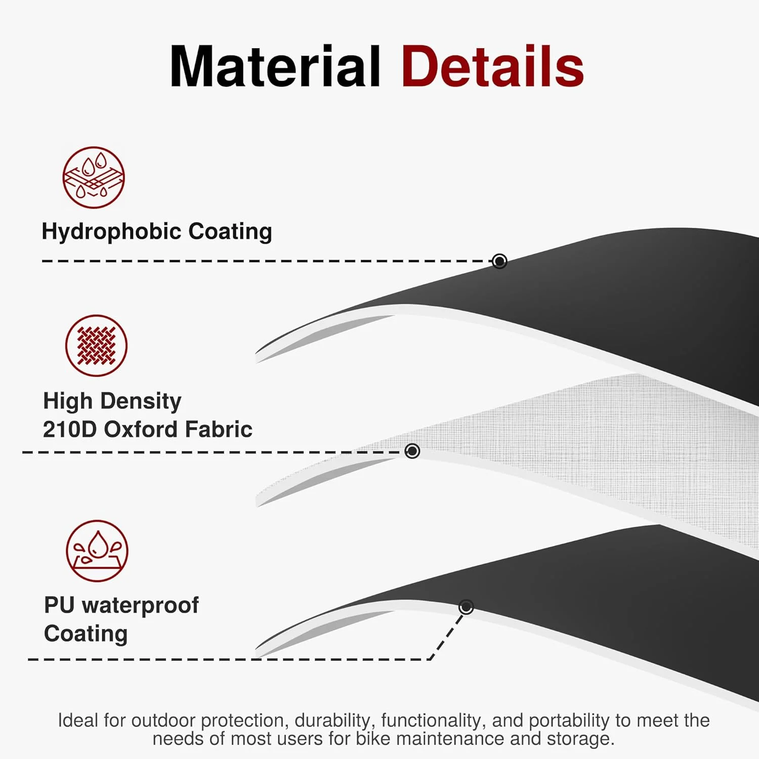 روکش دوچرخه پورما برای 1 دوچرخه، 210D ضدآب مناسب فضای باز، مقاوم در برابر باران، آفتاب، گرد و غبار و باد با سوراخ قفل برای دوچرخه کوهستان، جاده و برقی (مشکی و سبز)