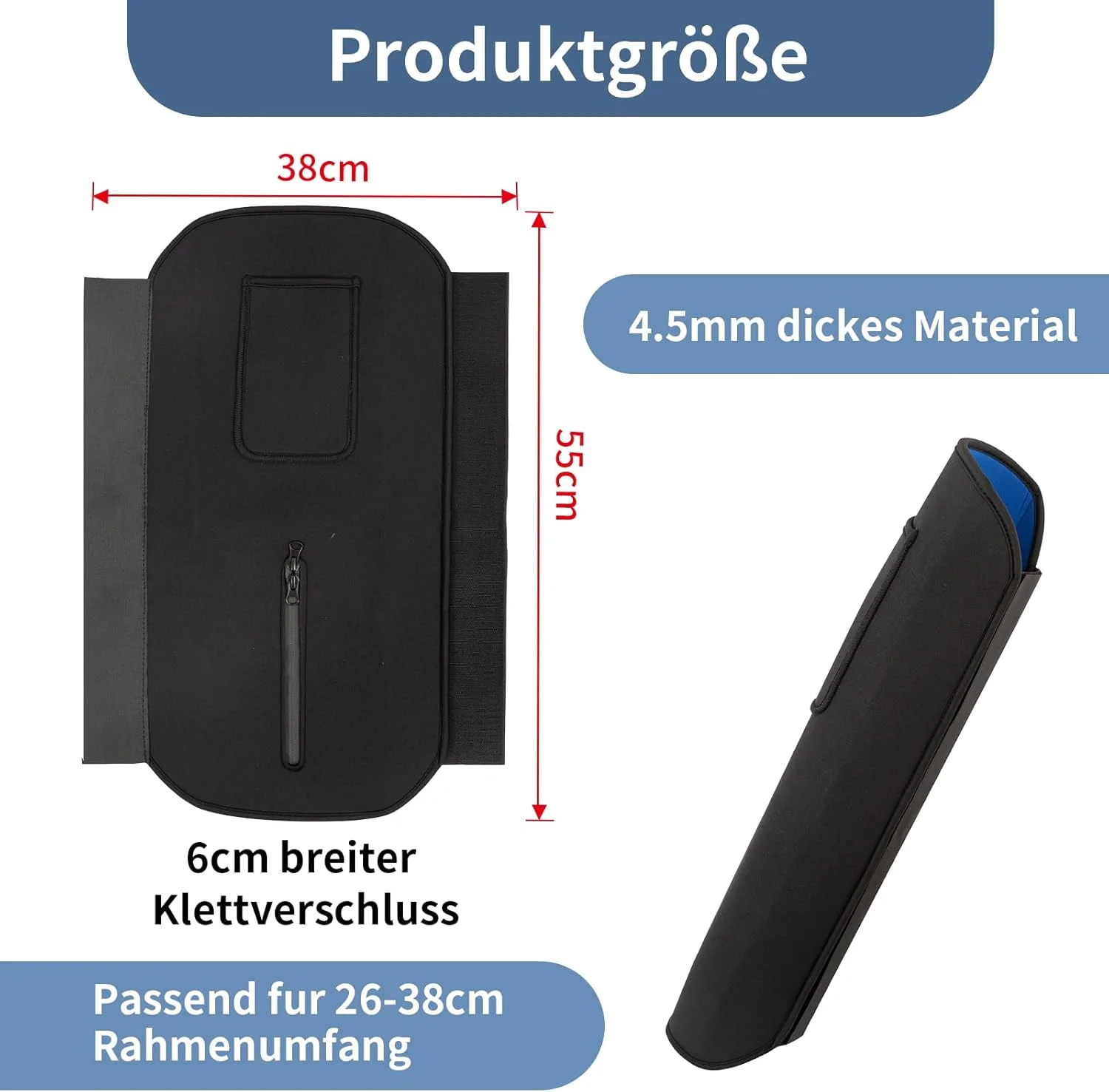 محافظ باتری دوچرخه برقی، روکش محافظ باتری ضد آب دوچرخه برقی، روکش محافظ برای باتری دوچرخه‌های برقی، محافظ باتری دوچرخه برقی برای دور 28-34 سانتی‌متر، لوازم جانبی دوچرخه برقی.