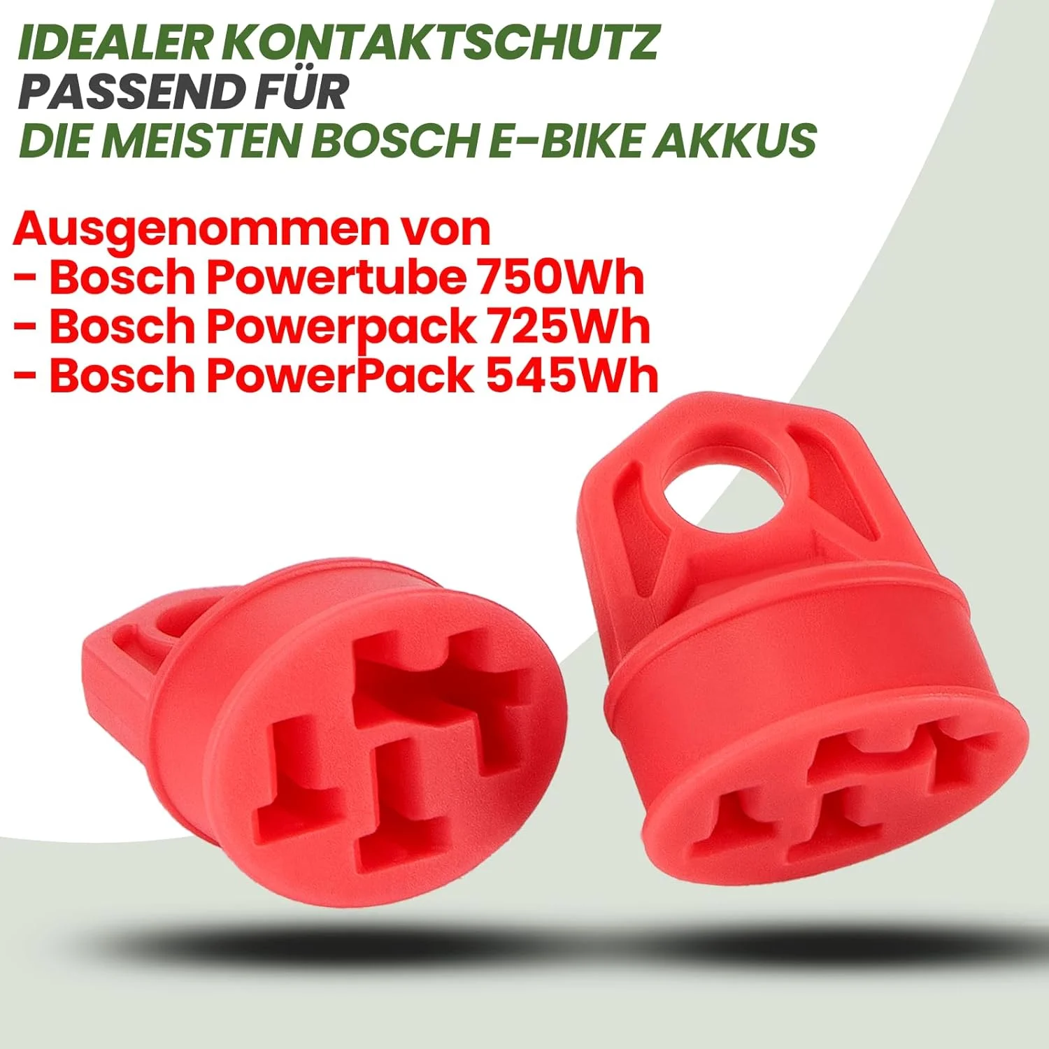 محافظ پین اتصال باتری دوچرخه برقی پتلو مدل Bosch E-Bike I بسته 2 عددی I محافظ اتصال باتری دوچرخه برقی I محافظ پین کابل شارژ در برابر باران، گرد و خاک و آلودگی R2