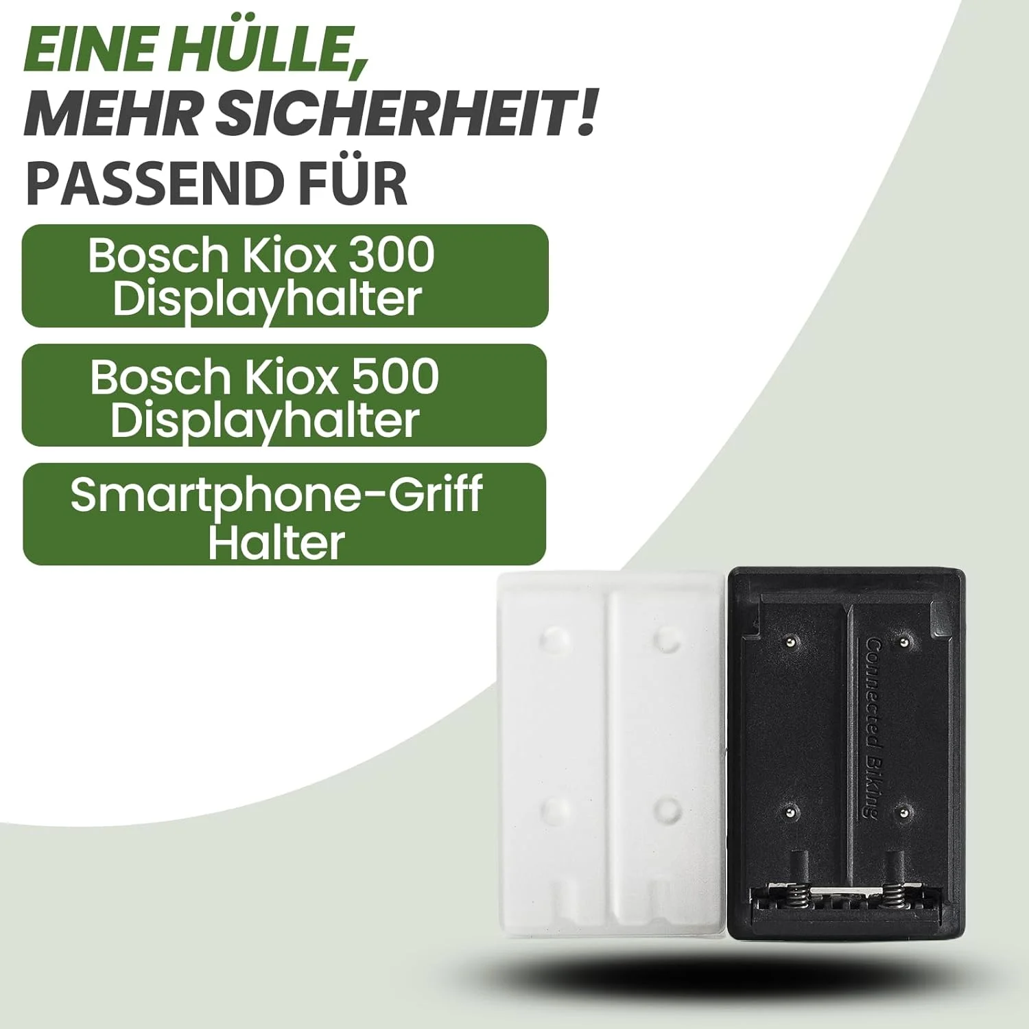 مجموعه محافظ پِتِلو مناسب برای نمایشگر و نگهدارنده نمایشگر Bosch Kiox 300 - محافظ صفحه نمایش سازگار با Bosch Kiox 300 (BHU3600) و پوشش محافظ برای دسته تلفن هوشمند (BSP3200)