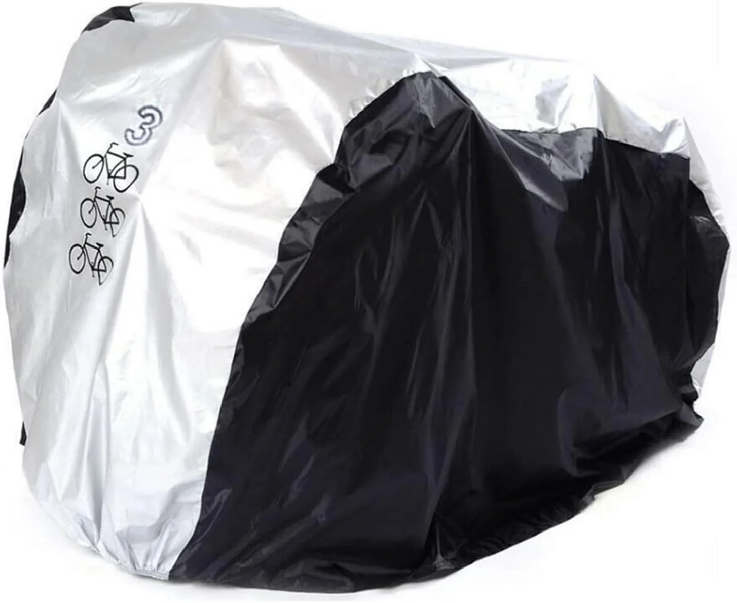 روکش دوچرخه، ضدآب، مقاوم در برابر باران، آفتاب، گرد و غبار و باد، روکش بارانی دوچرخه برای دوچرخه کوهستانی با سوراخ قفل، روکش ضدآب دوچرخه برای 1، 2 یا 3 موتورسیکلت، دوچرخه