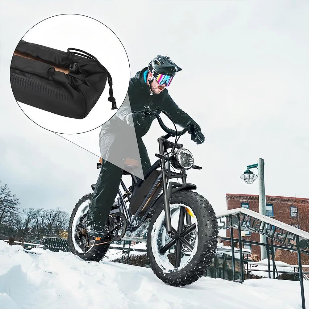 کاور محافظ باتری دوچرخه برقی Joyzan، کیف ضد آب دوچرخه برقی برای محافظت در برابر گرد و غبار، ضد گل و لای، لوازم جانبی دوچرخه، مقاوم در برابر آب و هوا، ضد خش، مناسب برای اکثر باتری های دوچرخه برقی