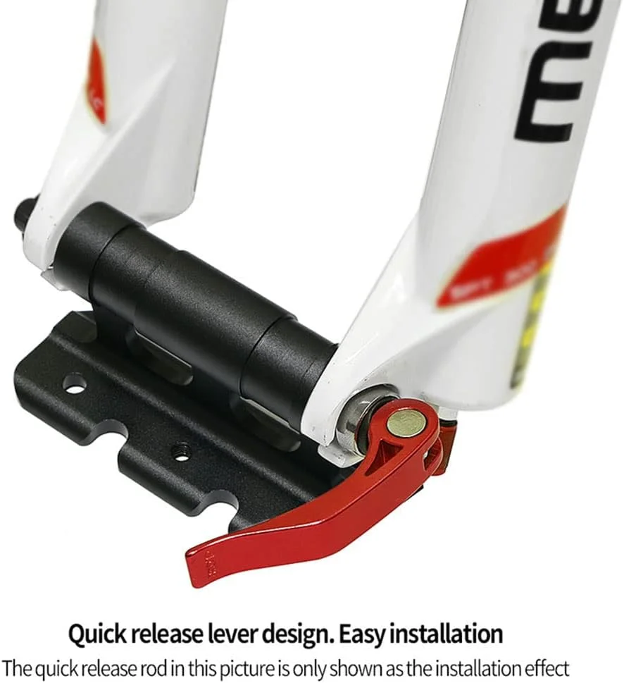 نگهدارنده چنگال دوچرخه HUIOP، نگهدارنده محور از طریق رهاسازی سریع چنگال دوچرخه، نگهدارنده های بلوک چنگال جلو برای باربند سقفی خودرو 5x100mm 12x100mm 15x100mm 15x110mm