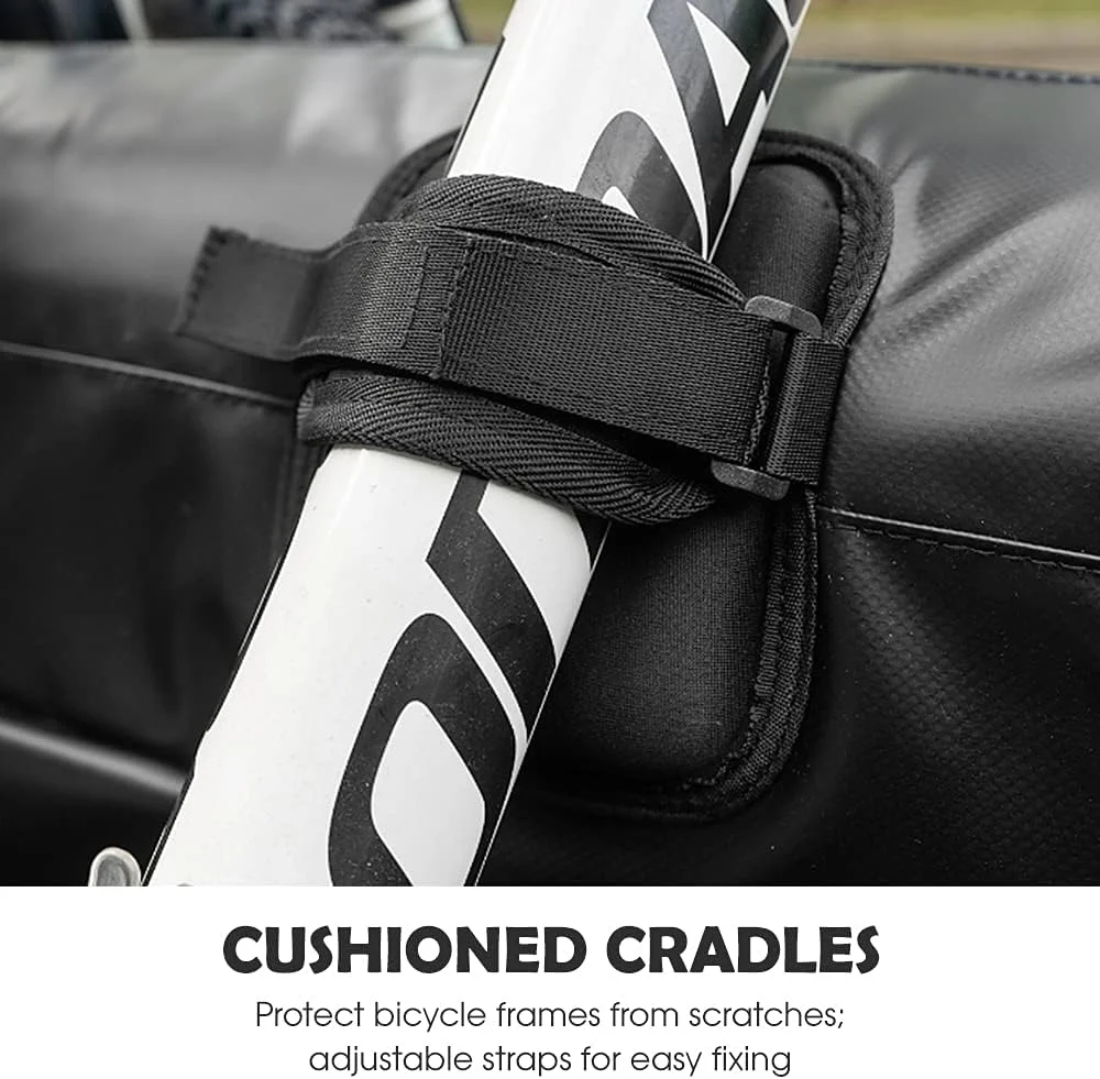 محافظ قسمت عقب وانت HUIOP، پد محافظ قسمت عقب وانت برای دوچرخه کوهستان به همراه بند محکم کننده