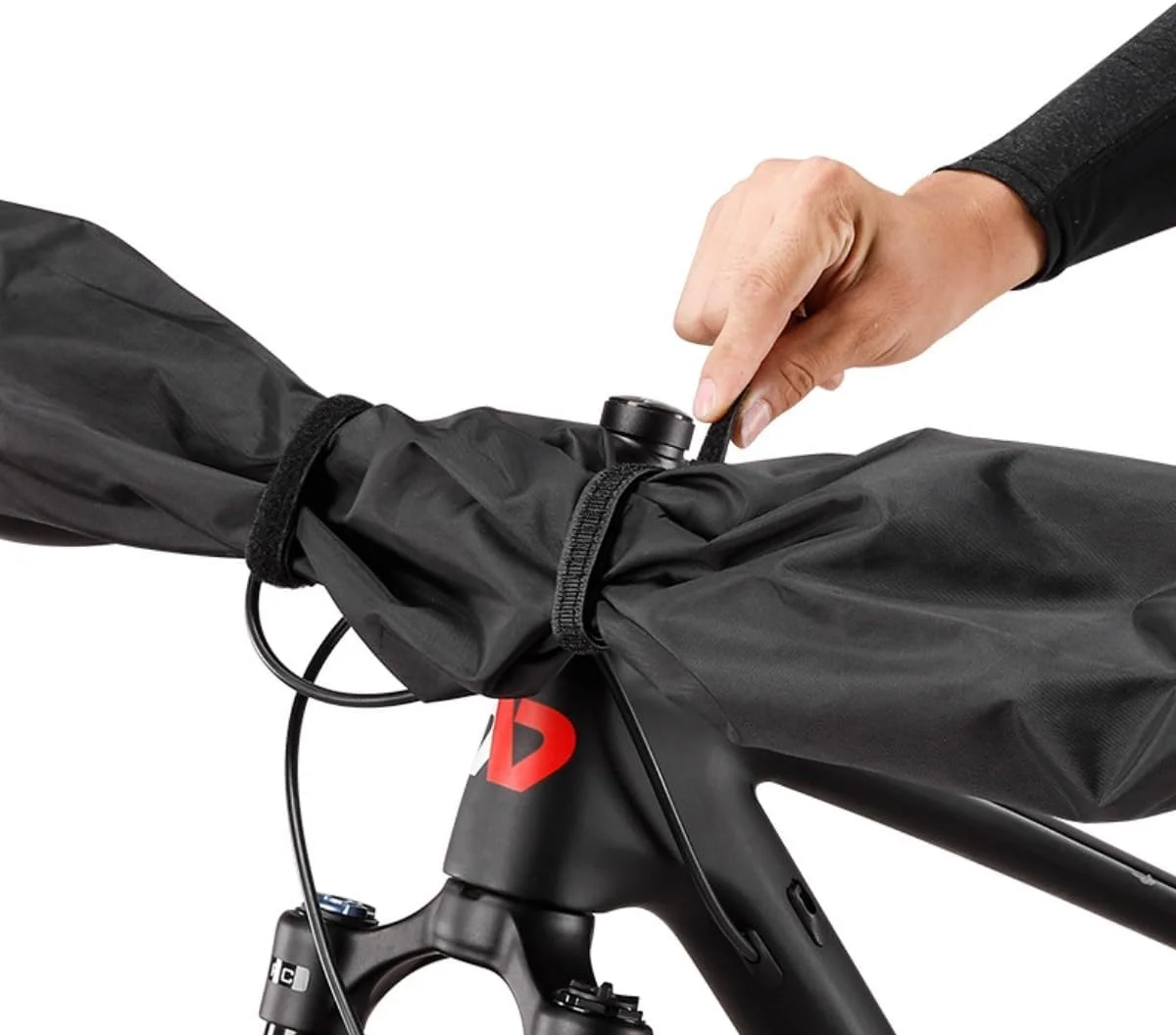 2 عدد روکش دسته فرمان دوچرخه برقی، روکش محافظ دسته فرمان برای محافظت از دسته فرمان دوچرخه برقی در هنگام حمل و نقل