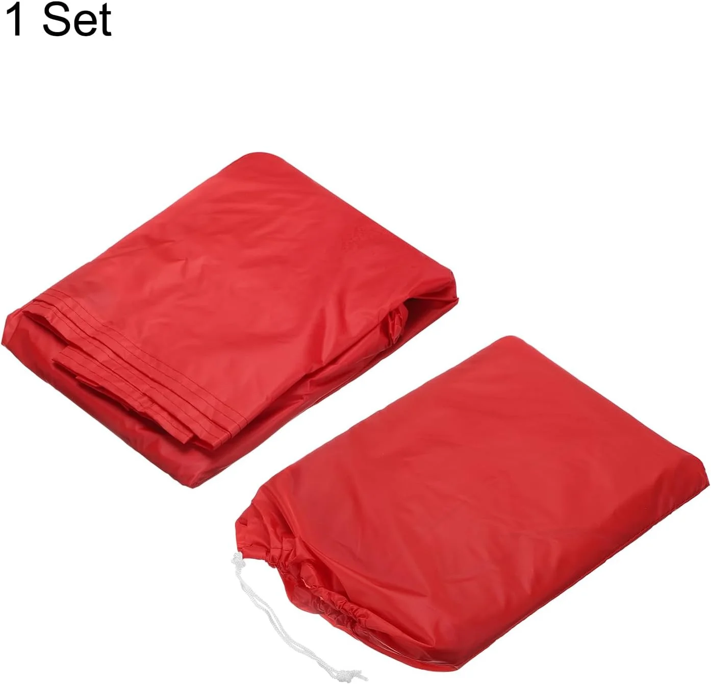 روکش دوچرخه هارفرینگتون ضد آب مناسب فضای باز، پلی استر 71 اینچی ضد گرد و غبار، ضد باران، ضد باد، ضد برف، دارای سوراخ قفل و سگک ضد باد به همراه کیف نگهداری برای دوچرخه های کوهستانی و جاده ای، مشکی قرمز