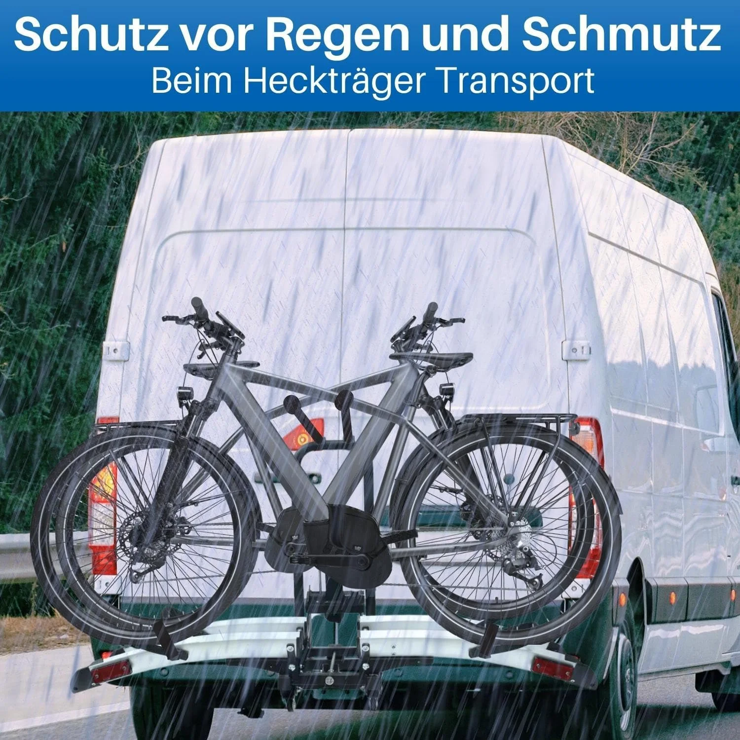 محافظ موتور دوچرخه برقی HiLo sports – مناسب برای تمامی موتورهای میانی – مناسب برای بوش، شیمانو، بروز، یاماها – محافظت از دوچرخه در برابر باران، پاشش و گرد و غبار