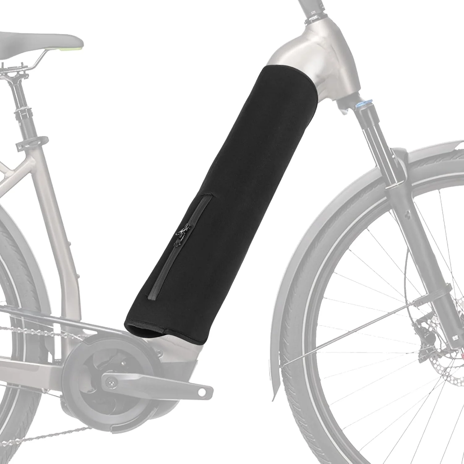 محافظ باتری دوچرخه برقی – پوشش محافظ حرارتی محافظت در برابر سرما برای دوچرخه برقی – محافظ نئوپرن باتری محافظت در برابر سرما و کثیفی – لوازم جانبی دوچرخه برقی-038B