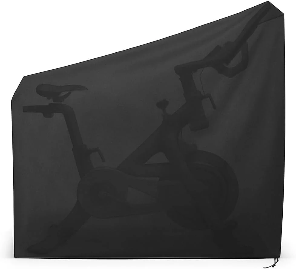 روکش دوچرخه ورزشی، روکش محافظ عمودی پارچه آکسفورد ضد آب و مقاوم، ضد گرد و غبار مشکی