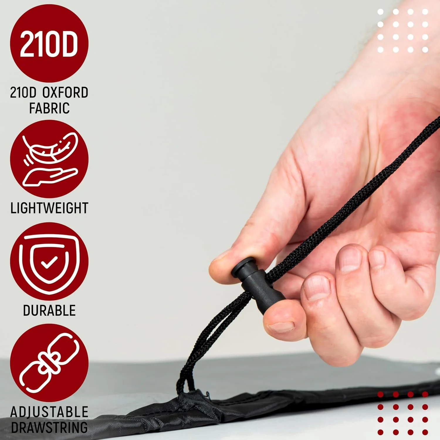 روکش دوچرخه ورزشی، روکش ضد آب دوچرخه ثابت برای داخل و خارج از منزل، روکش دوچرخه تناسب اندام با بند کشی، محافظت در برابر اشعه ماوراء بنفش، دارای کیف نگهداری، 142x124x58 سانتی متر، مشکی