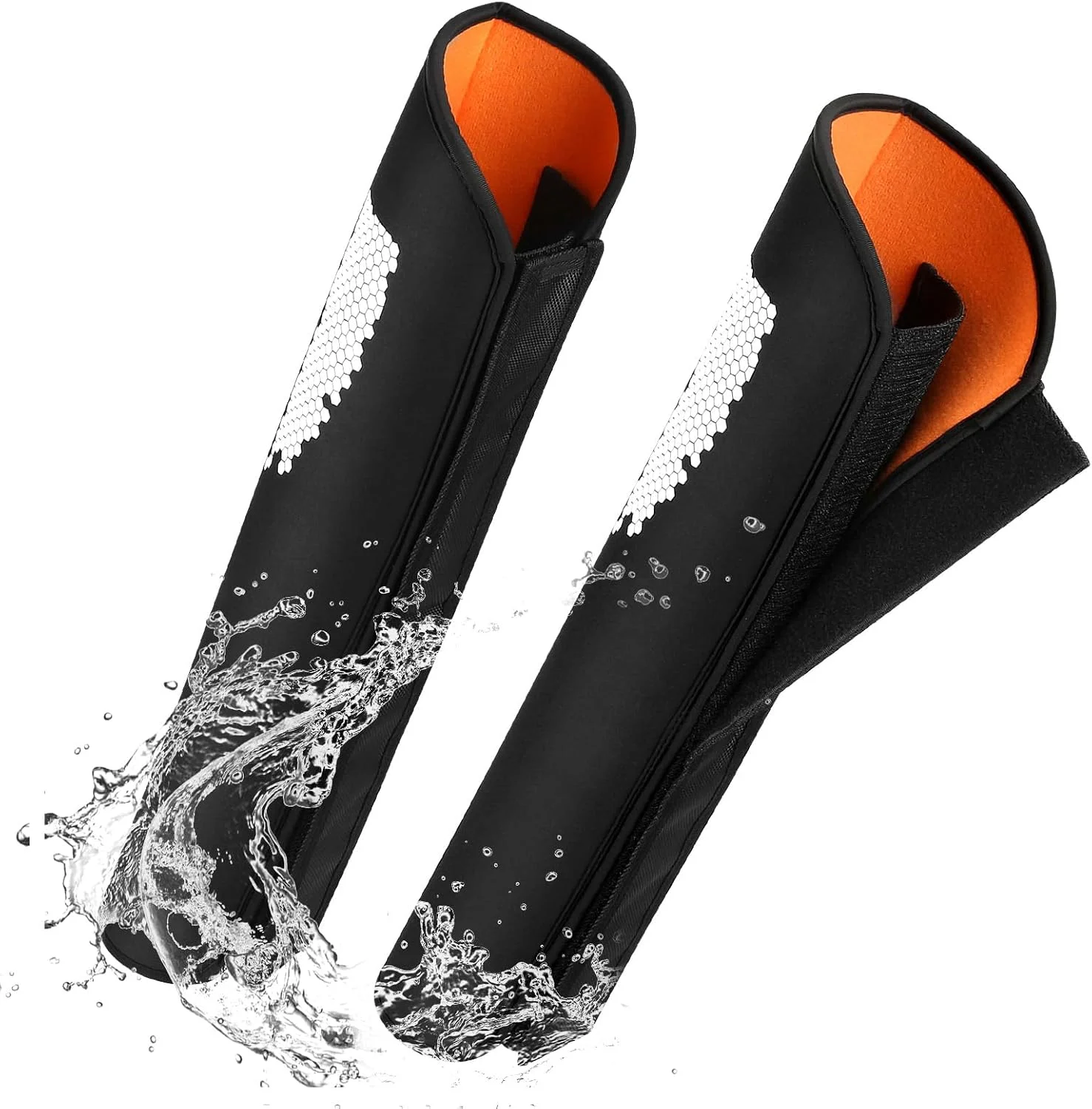 بسته 2 عددی روکش محافظ باتری دوچرخه برقی - روکش باتری دوچرخه برقی برای دور لوله 32-40 سانتی متر، کیف محافظ ضد آب باتری دوچرخه، لوازم جانبی دوچرخه برقی