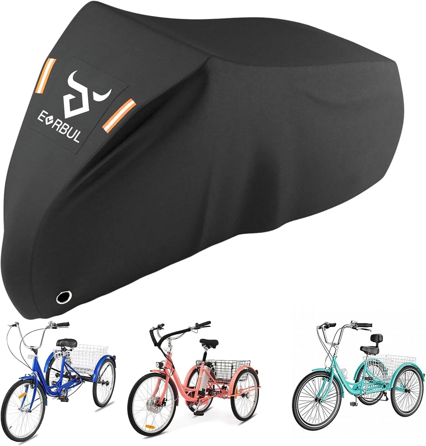 روکش سه چرخه بزرگسال، ابعاد 190x76x112 سانتی متر، مقاوم در برابر آب، باد و گرد و غبار، مناسب برای نگهداری در فضای باز روکش سه چرخه بزرگسال، ابعاد 190x76x112 سانتی متر، مقاوم در برابر آب، باد و گرد و غبار، مناسب برای نگهداری در فضای باز