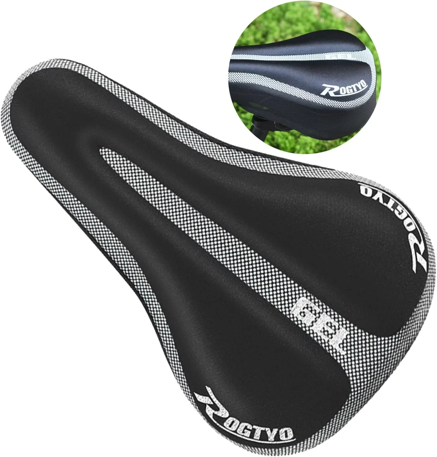 روکش زین دوچرخه ژله ای با لایه های متعدد، روکش ضد آب زین دوچرخه، روکش ژله ای برای دوچرخه کوهستان، دوچرخه سواری داخل سالن برای مردان، زنان و کودکان