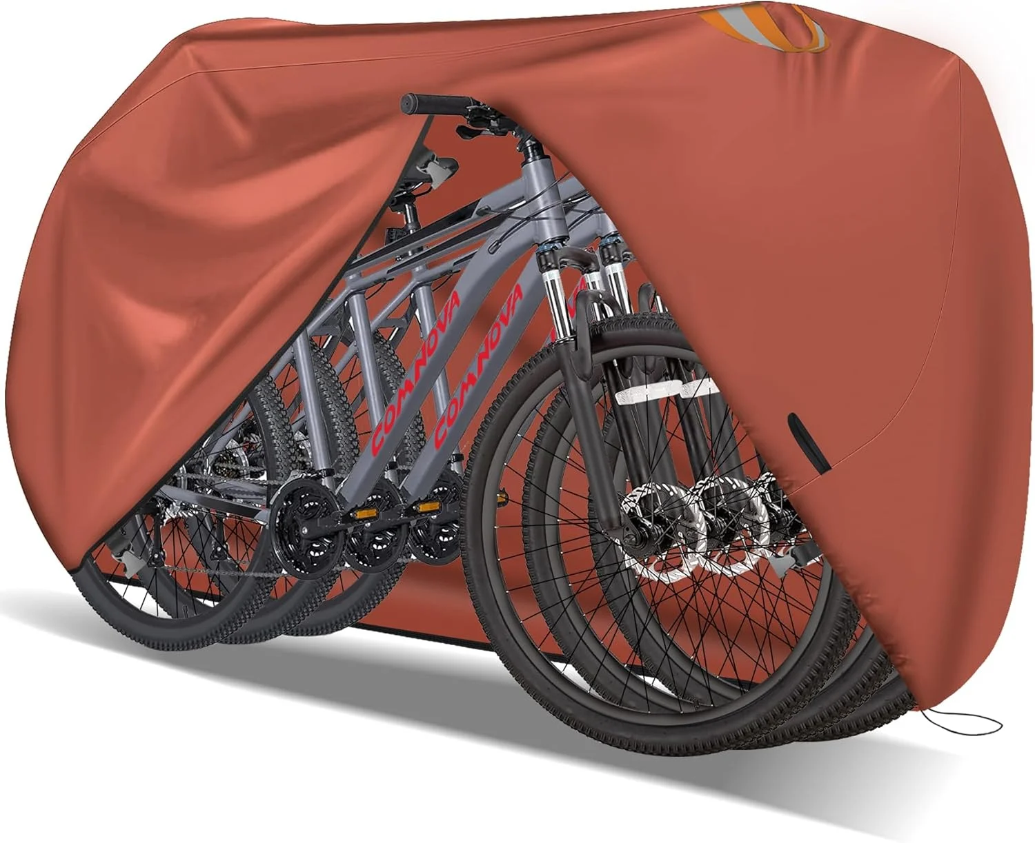 روکش دوچرخه Comnova برای 3 دوچرخه - روکش های دوچرخه بیرونی برای 3 دوچرخه ثابت ضد آب و مقاوم، روکش های دوچرخه 600D برای دوچرخه کوهستانی، دوچرخه جاده، دوچرخه هیبریدی، دوچرخه ساحلی