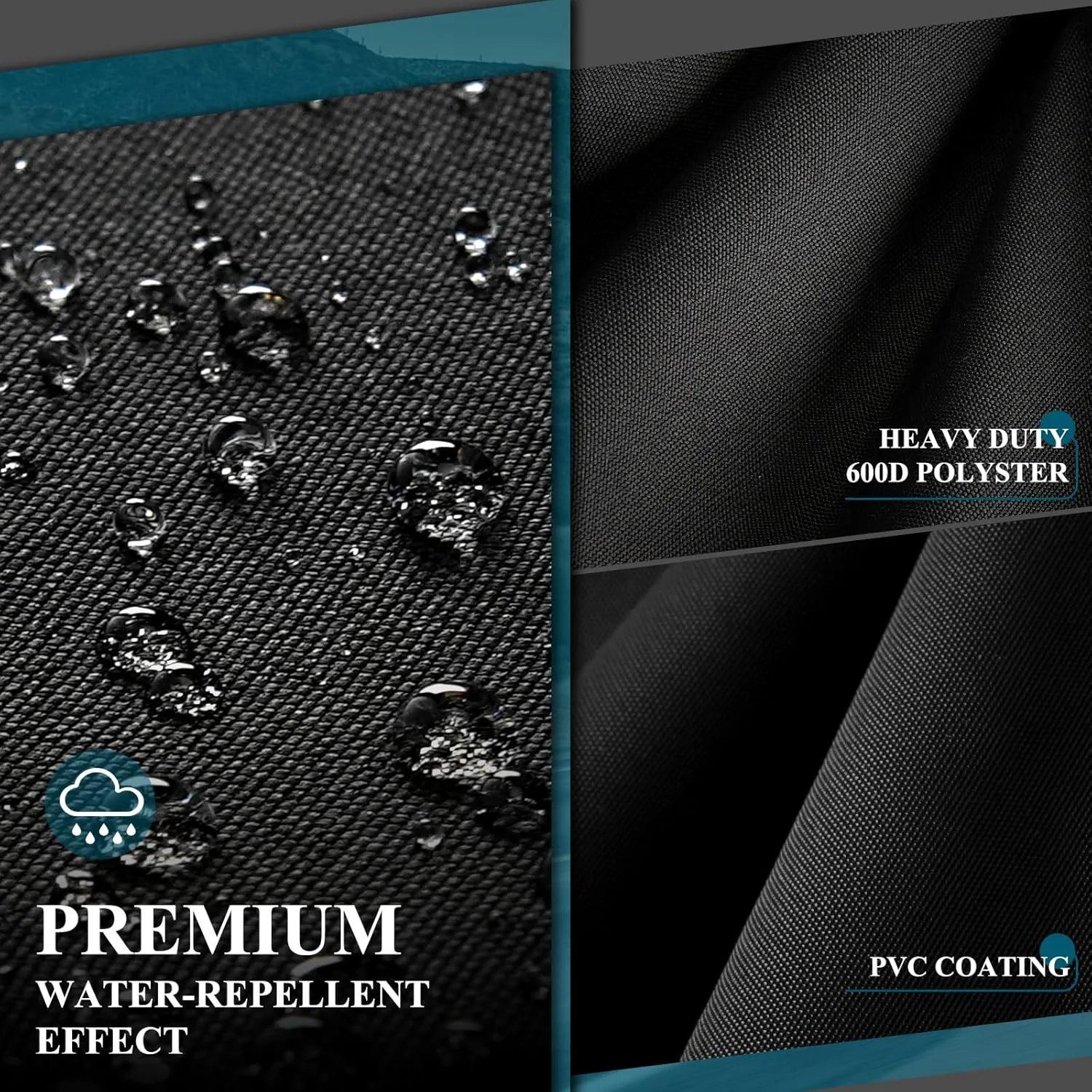 روکش دوچرخه برای حمل و نقل روی باربند - روکش باربند دوچرخه ضد آب 600D ارتقا یافته با 2 طناب الاستیک - روکش دوچرخه روی باربند عقب برای 2 دوچرخه استاندارد - روکش دوچرخه مقاوم در برابر پارگی