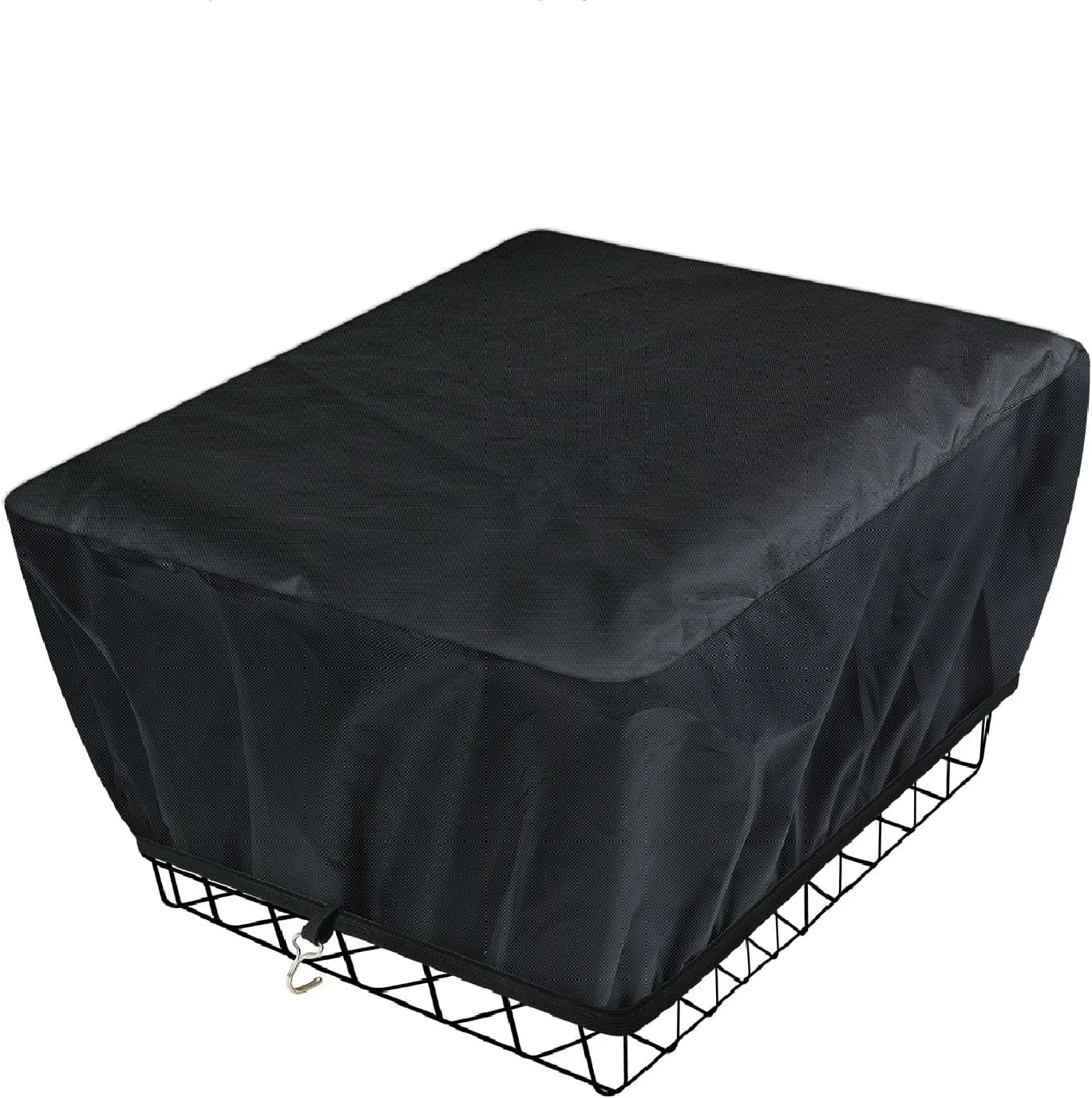 روکش سبد دوچرخه [مناسب برای سبدهای جلویی و عقب دوچرخه] - دارای نوار الاستیک و 2 قلاب - ضد آب، ضد گرد و غبار و ضد آلودگی سبد دوچرخه