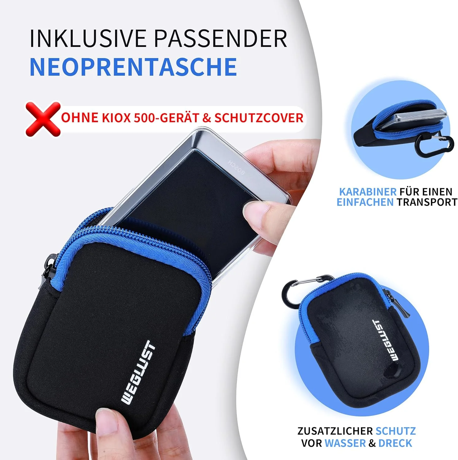 محافظ نئوپرنی برای صفحه نمایش بوش Kiox 500، محافظ صفحه، ضد خش، ضد ضربه، لوازم جانبی دوچرخه برقی