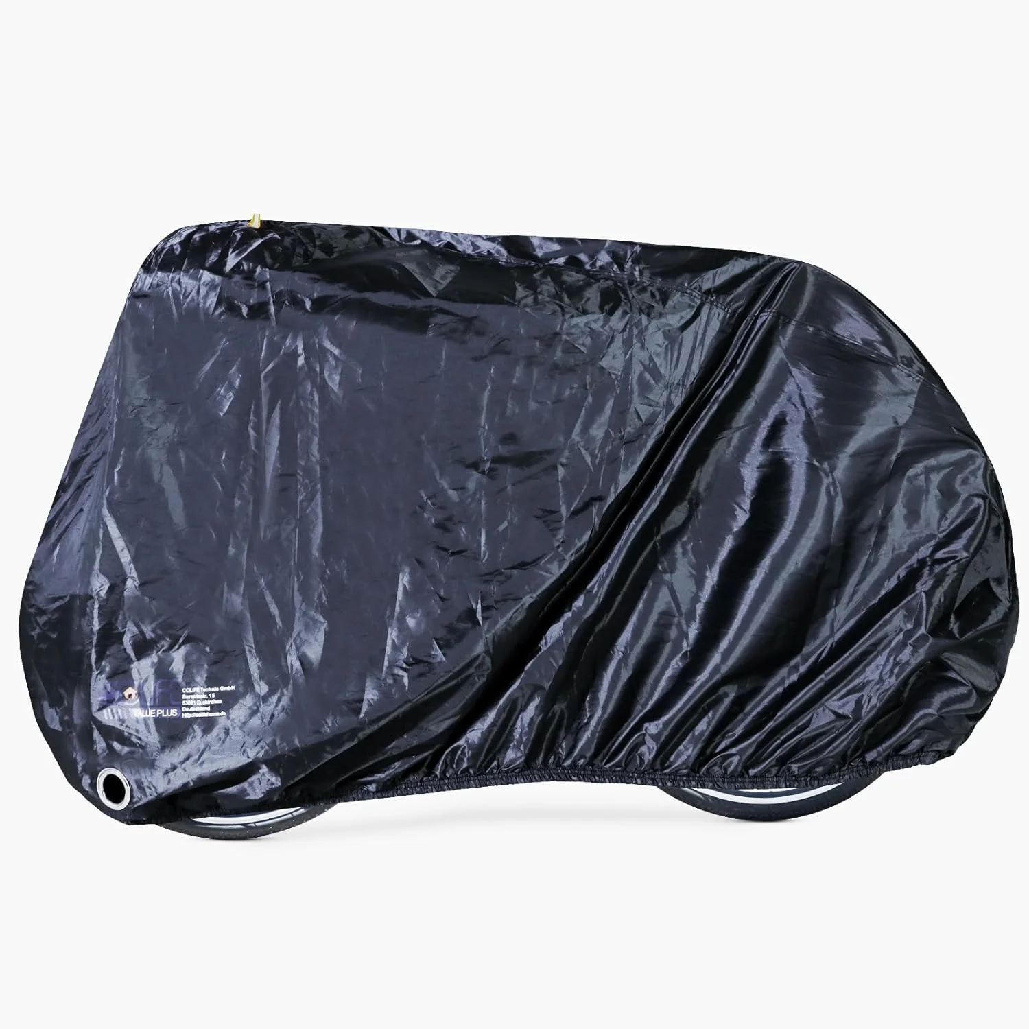 روکش دوچرخه CCLIFE ضد آب با سوراخ های قفل 200 x 110 x 70 سانتی متر، برزنت دوچرخه پارچه آکسفورد 210D، روکش محافظ دوچرخه برای دوچرخه کوهستانی و جاده ای