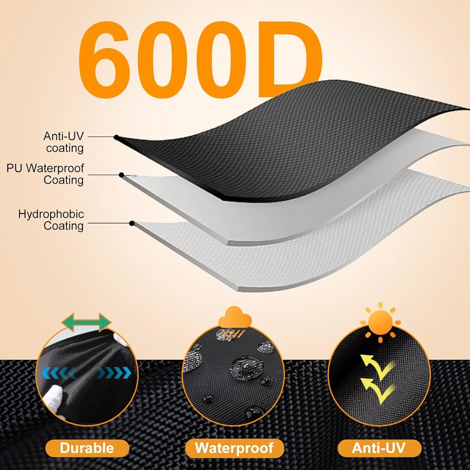 روکش دوچرخه برای حمل و نقل روی باربند - مناسب برای ۲ دوچرخه