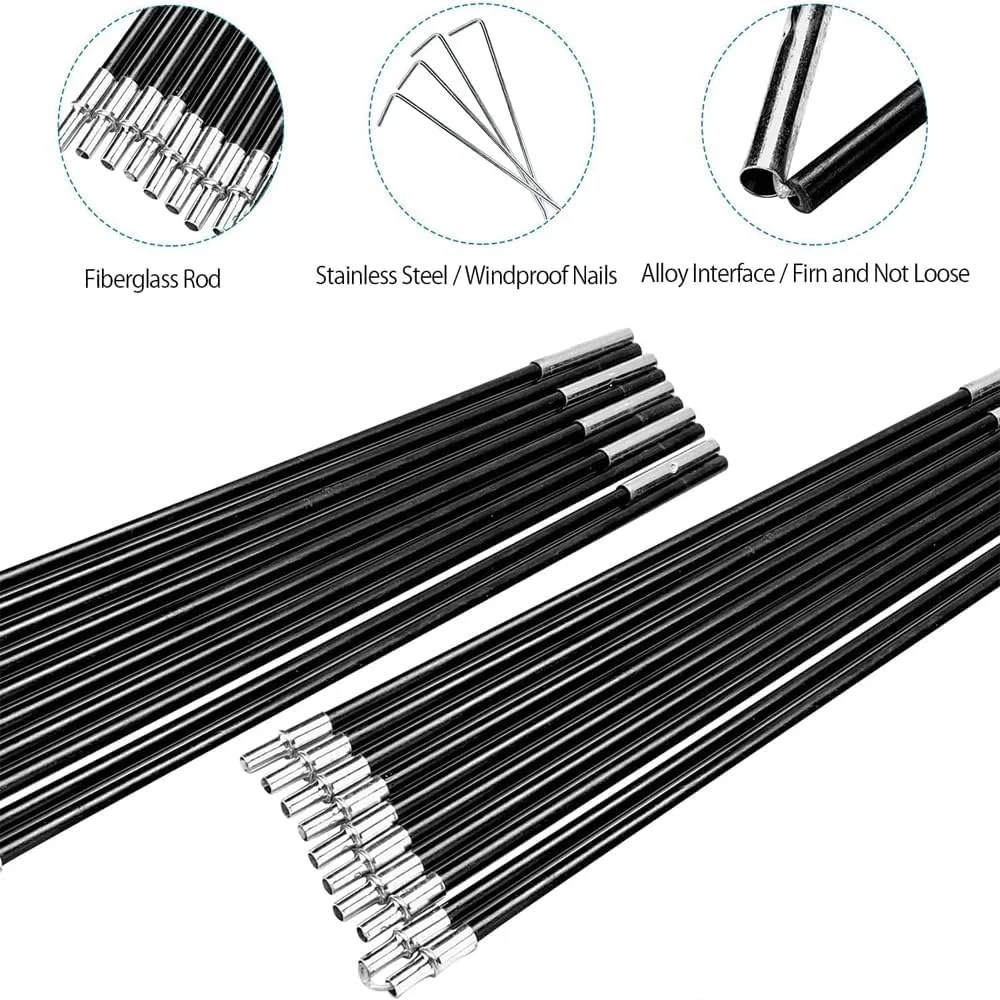 چادر دوچرخه، پناهگاه قابل حمل برای نگهداری دوچرخه، پوشش ضدآب برای 2 دوچرخه یا سه چرخه، چادر ذخیره سازی سنگین با روکش نقره ای از جنس پارچه آکسفورد 210D برای گاراژ، کمپینگ در فضای باز و باغ چادر دوچرخه، پناهگاه قابل حمل برای نگهداری دوچرخه، پوشش ضدآب برای 2 دوچرخه یا سه چرخه، چادر ذخیره سازی سنگین با روکش نقره ای از جنس پارچه آکسفورد 210D برای گاراژ، کمپینگ در فضای باز و باغ