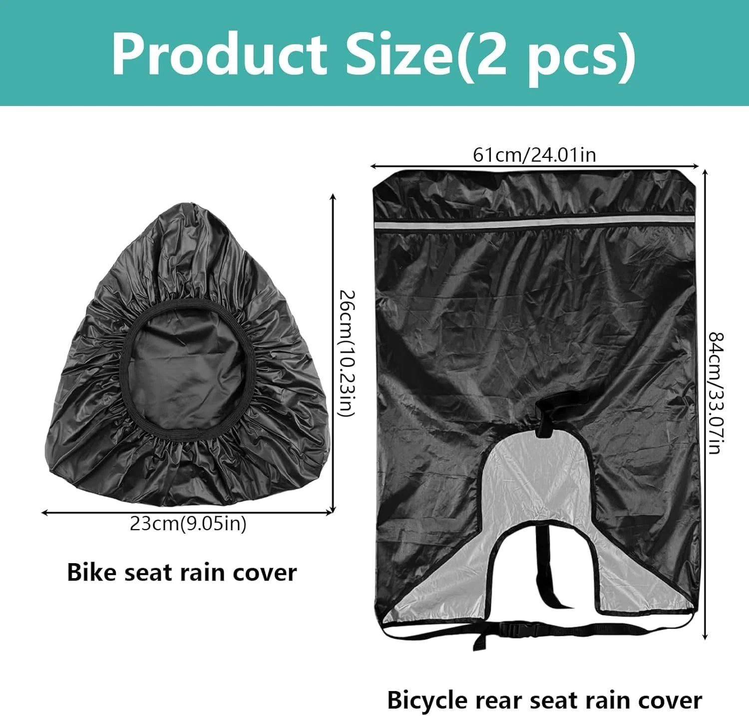 روکش باران صندلی دوچرخه کودک، روکش باران صندلی عقب دوچرخه آکسفورد 420D، روکش باران ضد آب برای صندلی کودک دوچرخه، روکش مشکی برای کودکان با نوارهای بازتابنده برای همه صندلی ها روکش باران صندلی دوچرخه کودک، روکش باران صندلی عقب دوچرخه آکسفورد 420D، روکش باران ضد آب برای صندلی کودک دوچرخه، روکش مشکی برای کودکان با نوارهای بازتابنده برای همه صندلی ها