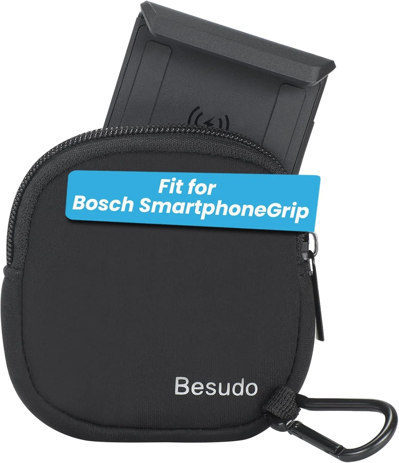 کیف محافظ نئوپرن Besudo مناسب برای Bosch SmartphoneGrip BSP3200 - کیف محافظ SmartphoneGrip BSP3200 در برابر خط و خش، ضربه - لوازم جانبی دوچرخه برقی