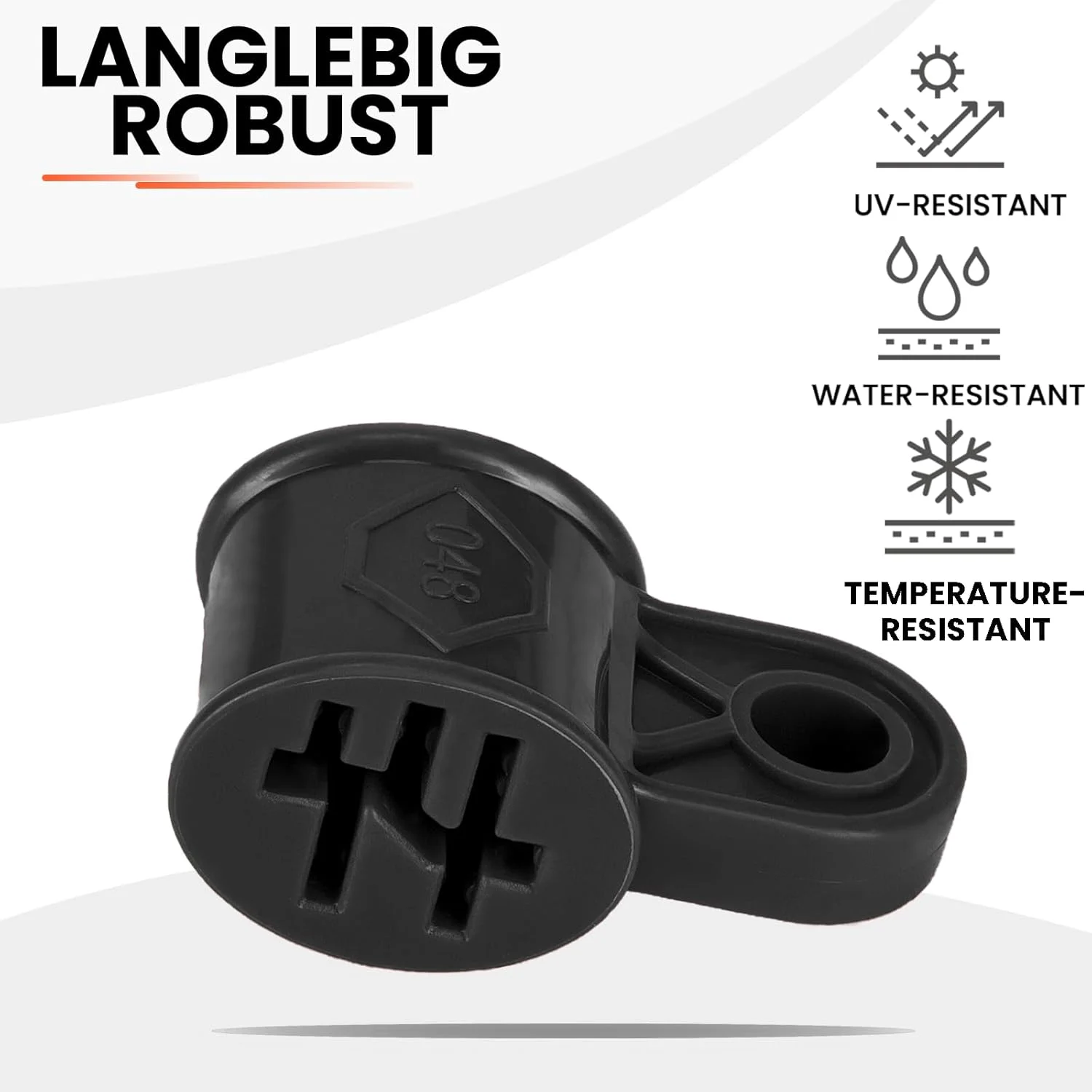 محافظ اتصال دو طرفه باتری های دوچرخه برقی Besudo، مناسب برای تمام باتری های دوچرخه برقی بوش - [مجموعه 2 عددی/مشکی] - لوازم جانبی باتری دوچرخه برقی - محافظ پین اتصال - 048-A2