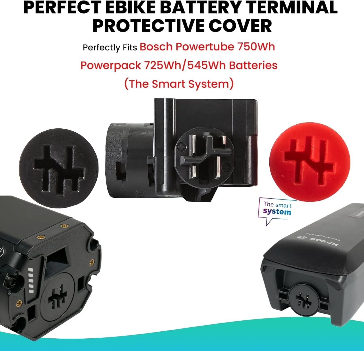 روکش باتری Besudo برای Bosch Powertube 750Wh، Powerpack 545Wh/725Wh (SmartSystem) - مقاوم در برابر آب، مشکی، جنس TPE روکش باتری Besudo برای Bosch Powertube 750Wh، Powerpack 545Wh/725Wh (SmartSystem) - مقاوم در برابر آب، مشکی، جنس TPE