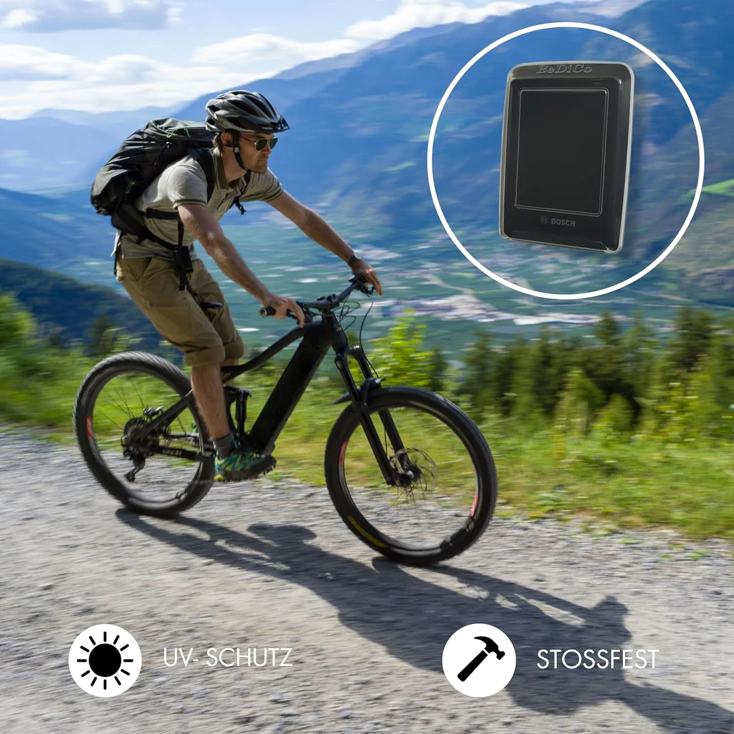 محافظ صفحه نمایش دوچرخه برقی برای Bosch Kiox300 محافظ صفحه نمایش دوچرخه برقی برای Bosch Kiox300