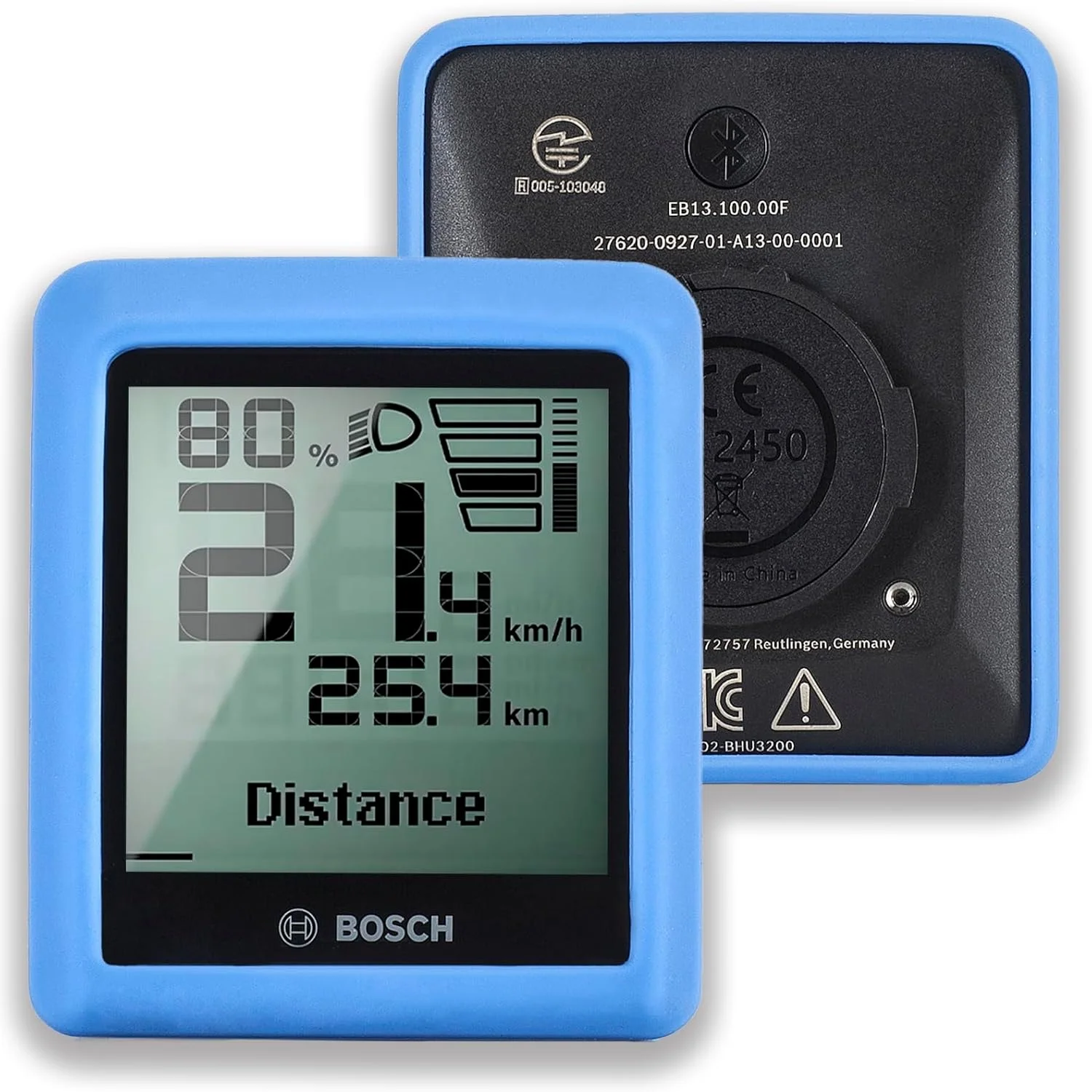 محافظ سیلیکونی Besudo 37-K-GJ-C برای نمایشگر Bosch Intuvia 100 (BHU3200) - محافظ صفحه نمایش قاب محافظ برای نمایشگر Bosch Intuvia 100 به عنوان محافظت در برابر سقوط در 3 رنگ