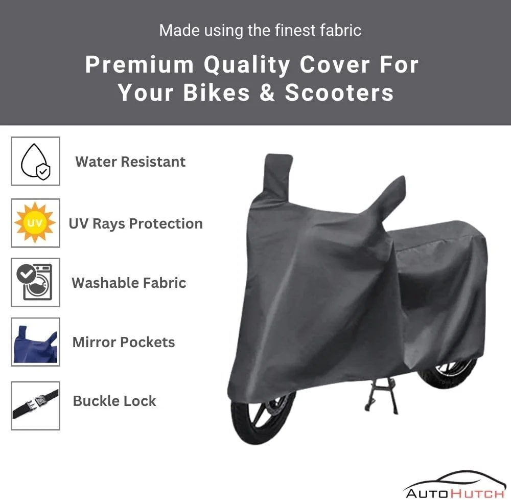 روکش بدنه موتور سیکلت سازگار با باجاج پالسار 150 | مقاوم در برابر آب | ضد گرد و غبار | محافظت در برابر اشعه ماوراء بنفش | بهترین روکش موتور سیکلت برای تمام فصول آب و هوایی با دوخت در هم قفل شده - خاکستری روکش بدنه موتور سیکلت سازگار با باجاج پالسار 150 | مقاوم در برابر آب | ضد گرد و غبار | محافظت در برابر اشعه ماوراء بنفش | بهترین روکش موتور سیکلت برای تمام فصول آب و هوایی با دوخت در هم قفل شده - خاکستری