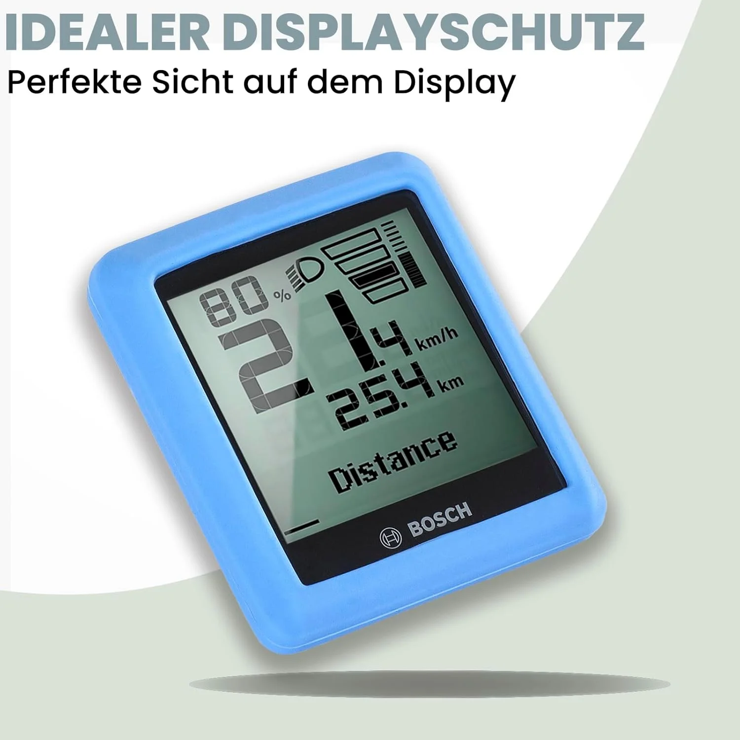 محافظ سیلیکونی Besudo 37-K-GJ-C برای نمایشگر Bosch Intuvia 100 (BHU3200) - محافظ صفحه نمایش قاب محافظ برای نمایشگر Bosch Intuvia 100 به عنوان محافظت در برابر سقوط در 3 رنگ