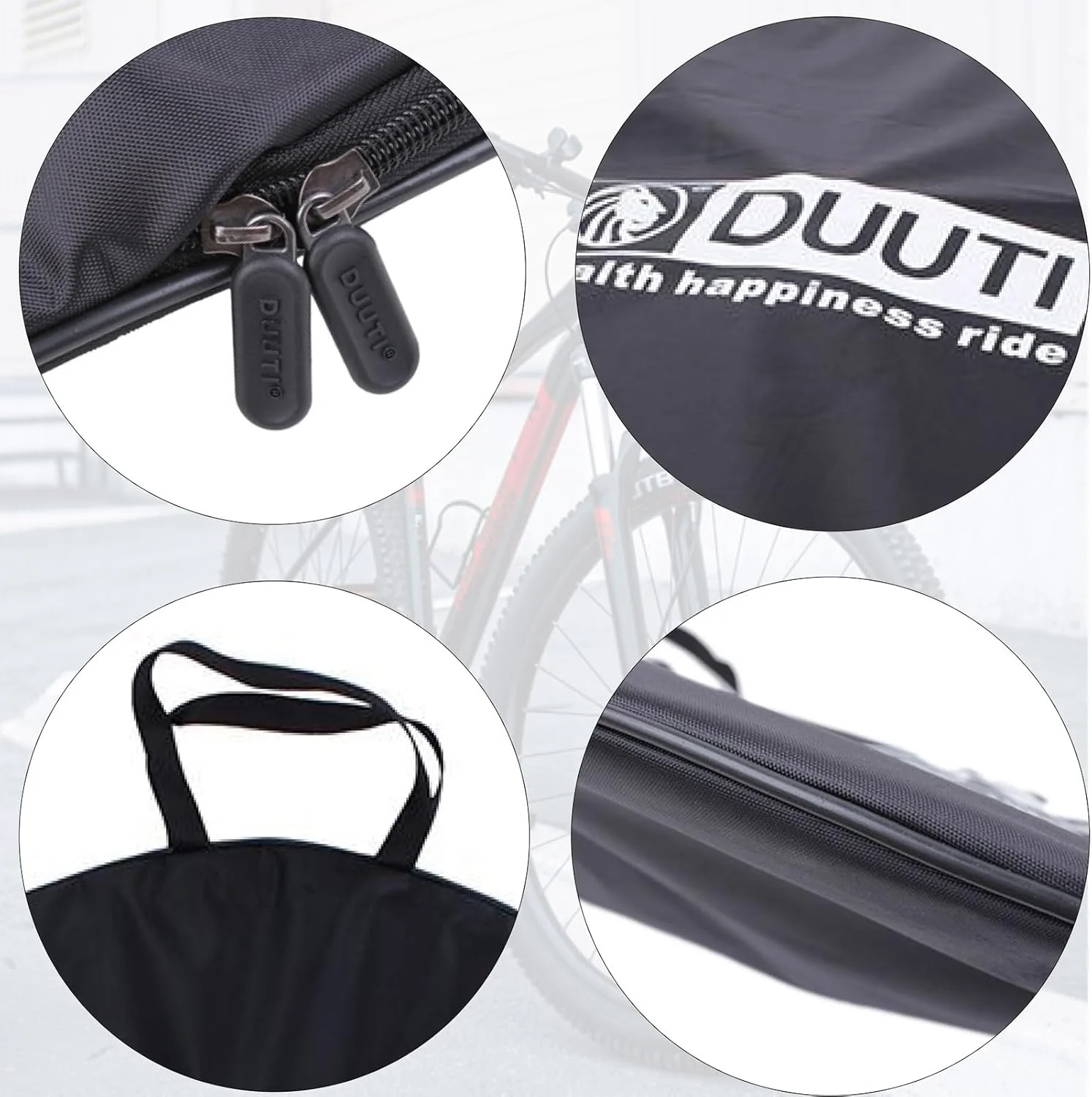 کیف چرخ دوچرخه Azarxis مناسب برای دوچرخههای کوهستان، شهری و مسابقهای با سایزهای ۲۶/۲۷.۵/۲۹ اینچ، ساخته شده از نایلون 420D ضد آب و مقاوم در برابر پارگی کیف چرخ دوچرخه Azarxis مناسب برای دوچرخههای کوهستان، شهری و مسابقهای با سایزهای ۲۶/۲۷.۵/۲۹ اینچ، ساخته شده از نایلون 420D ضد آب و مقاوم در برابر پارگی