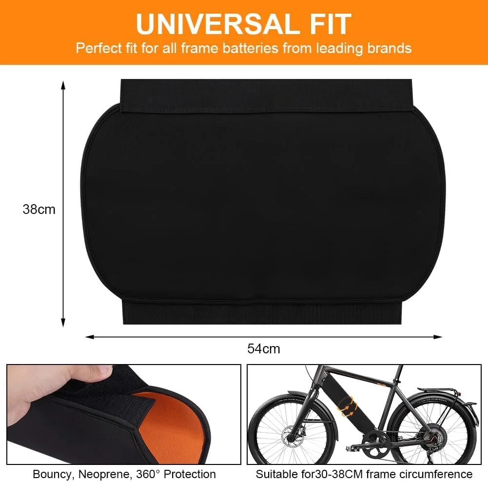 محافظ یکپارچه باتری برای دوچرخه برقی، کاور لوله ای 30-38 سانتی متری دوچرخه برقی، افزایش زمان کارکرد و طول عمر، کاور محافظ باتری در برابر گرد و غبار/سرما برای دوچرخه برقی محافظ یکپارچه باتری برای دوچرخه برقی، کاور لوله ای 30-38 سانتی متری دوچرخه برقی، افزایش زمان کارکرد و طول عمر، کاور محافظ باتری در برابر گرد و غبار/سرما برای دوچرخه برقی