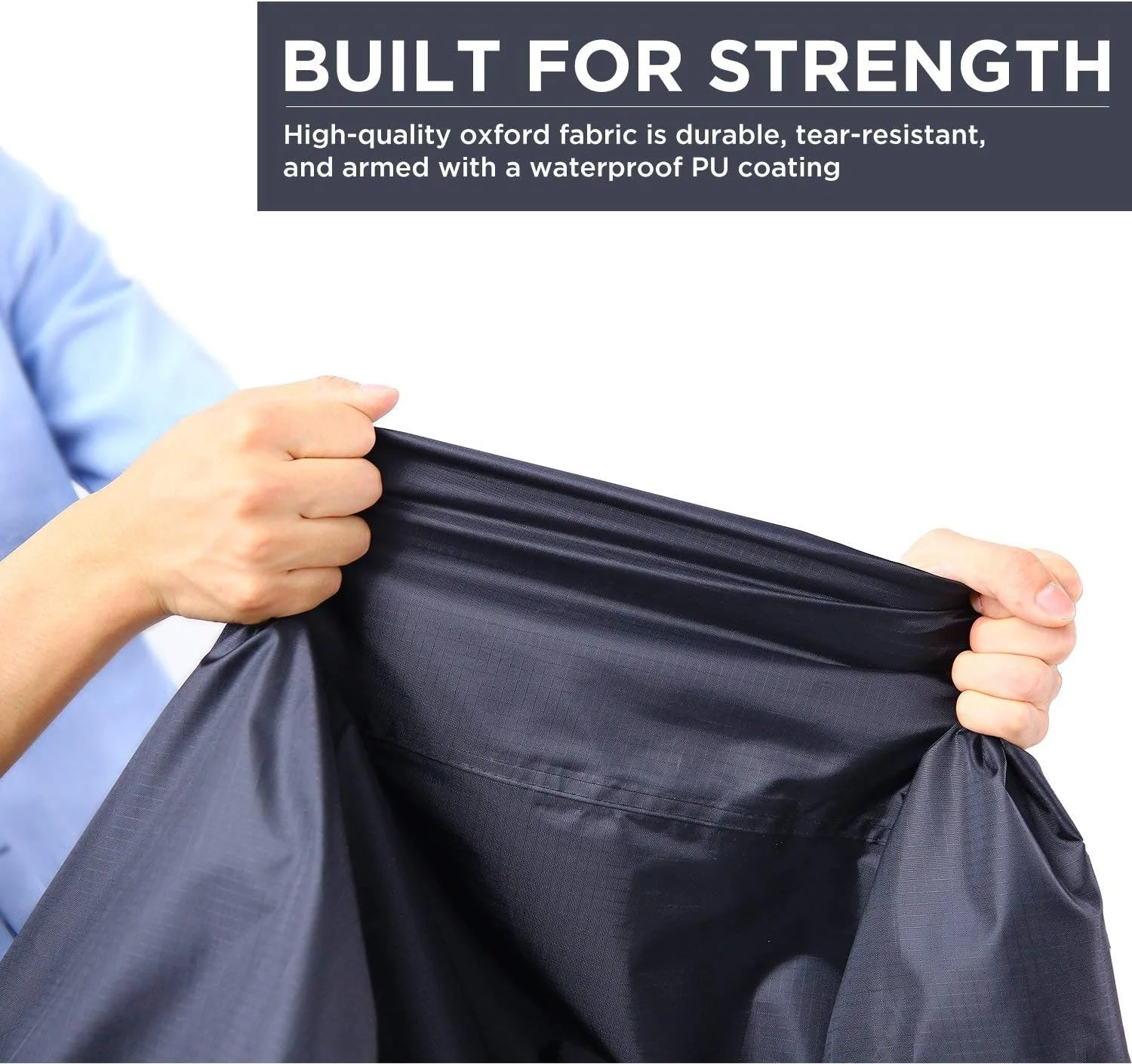 روکش دوچرخه ضد آب مناسب فضای باز، مقاوم در برابر باران، آفتاب، گرد و غبار و باد، دارای سوراخ قفل ضد سرقت، مناسب برای دوچرخه های کوهستانی، جاده ای و برقی سایز XL