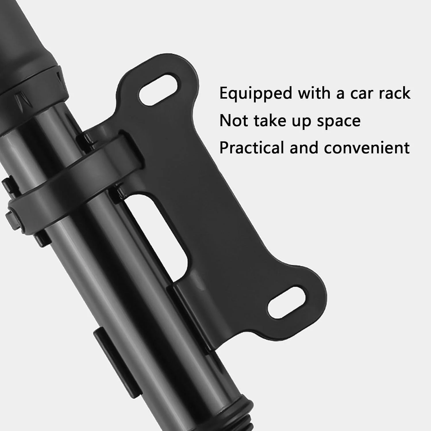 پمپ ابزار دوچرخه - پمپ باد کوچک دوچرخه برای دوچرخه های جاده ای، کوهستانی و BMX، فشار بالا 100 PSI، شامل کیت نصب