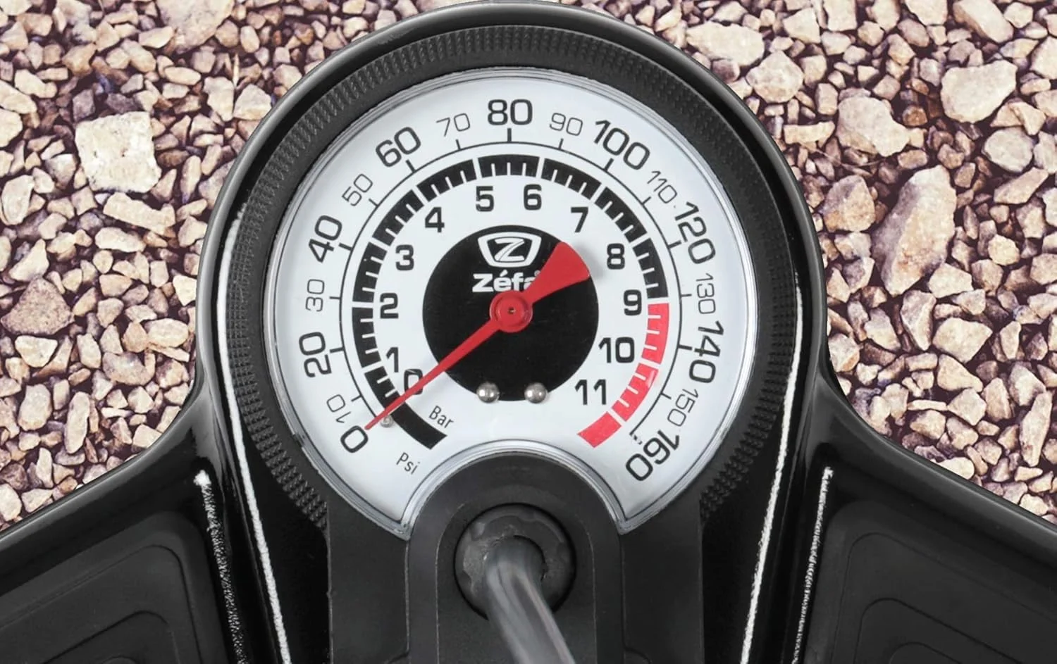 پمپ ZEFAL PROFIL MAX FP20 - نقره ای/مشکی - نشانگر PSI-BAR پمپ ZEFAL PROFIL MAX FP20 - نقره ای/مشکی - نشانگر PSI-BAR