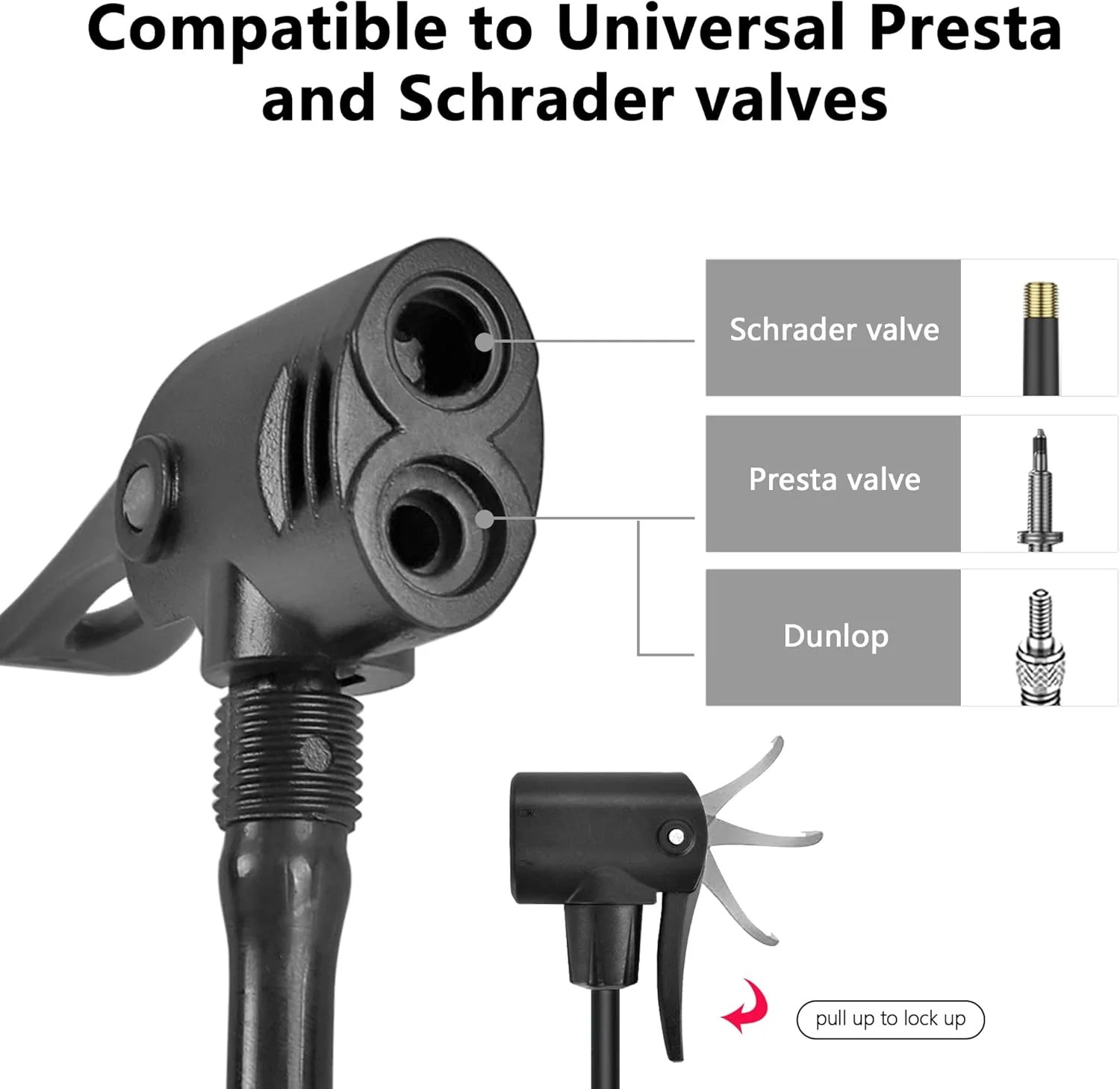 پمپ پایی دو سیلندر WEIDMAX، پمپ دوچرخه پایی دو سیلندر، پمپ ایستاده دوچرخه، پمپ دوچرخه قابل حمل، پمپ باد لاستیک دوچرخه، پمپ زمینی دوچرخه، پمپ هوا با فشارسنج و سر شیر هوشمند