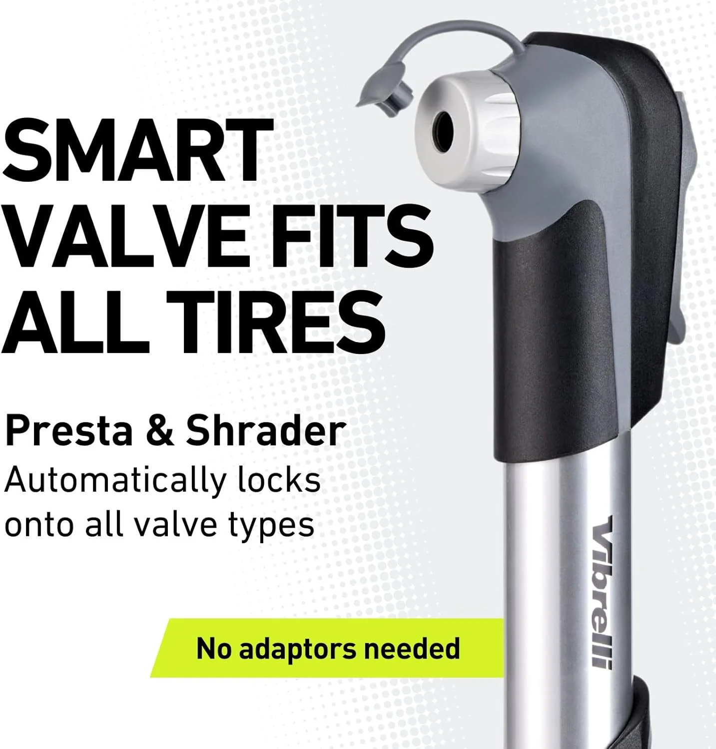 تلمبه مینی دوچرخه - تلمبه لاستیک 120 PSI برای دوچرخه های جاده و کوهستان - بدون نیاز به تعویض والف