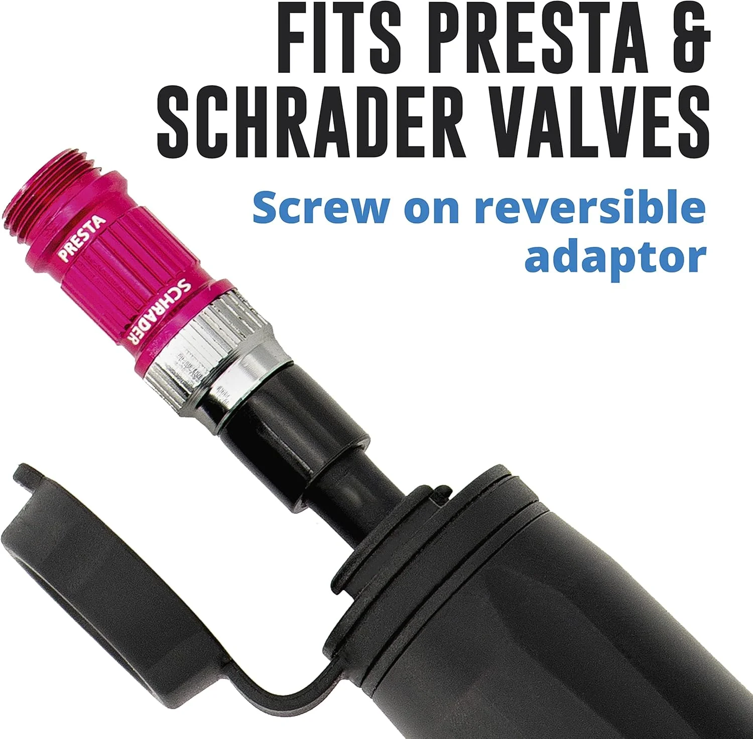 تلمبه مینی دوچرخه - تلمبه دوچرخه پرستا و شرادر - تلمبه لاستیک 120 PSI برای جاده و MTB - بدون نیاز به تعویض والف