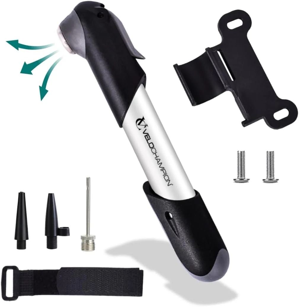 تلمبه مینی دوچرخه با کیفیت حرفه ای VeloChampion مناسب پرستا