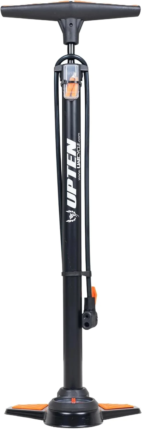 تلمبه باد پایی دوچرخه Upten با گیج فشار 160 PSI