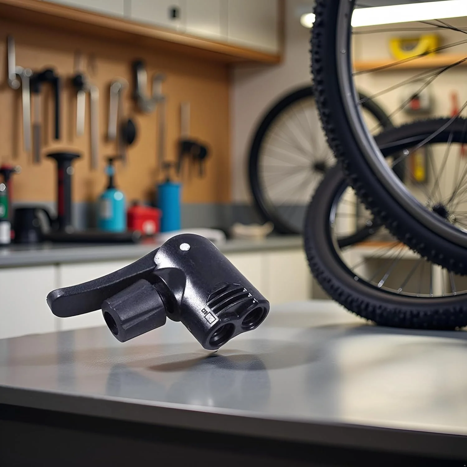 آداپتور پمپ مشکی، 3 در 1، جایگزین پمپ باد دو سر، مناسب برای پمپ دوچرخه، لوازم جانبی دوچرخه آداپتور پمپ مشکی، 3 در 1، جایگزین پمپ باد دو سر، مناسب برای پمپ دوچرخه، لوازم جانبی دوچرخه