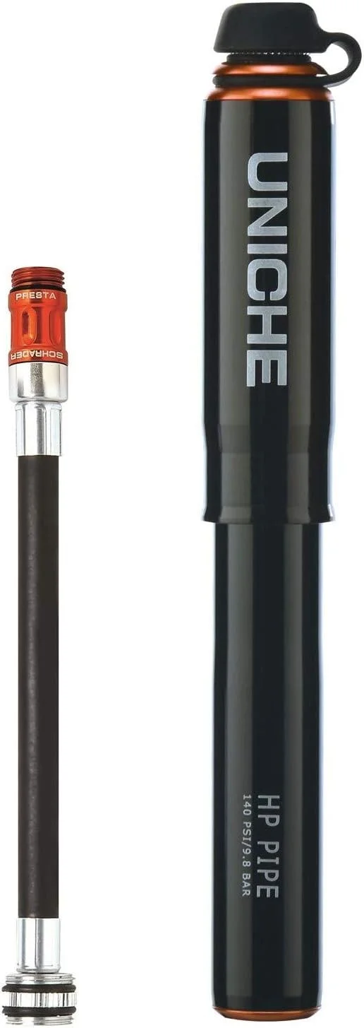 تلمبه دستی کوچک دوچرخه UNICHE Tech با فشار بالا 140 PSI، مناسب برای والف پرستا و شرادر