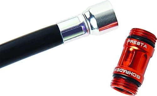 تلمبه دستی کوچک دوچرخه UNICHE Tech با فشار بالا 140 PSI، مناسب برای والف پرستا و شرادر