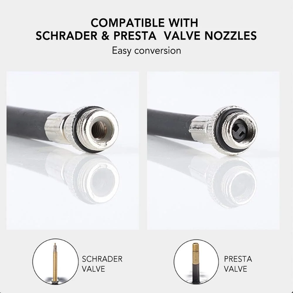 پمپ دوچرخه قابل حمل Tomshine، پمپ دستی فشار قوی کوچک آلیاژ آلومینیوم برای تایر دوچرخه، لوازم جانبی دوچرخه سواری برای دوچرخه کوهستان و جاده پمپ دوچرخه قابل حمل Tomshine، پمپ دستی فشار قوی کوچک آلیاژ آلومینیوم برای تایر دوچرخه، لوازم جانبی دوچرخه سواری برای دوچرخه کوهستان و جاده