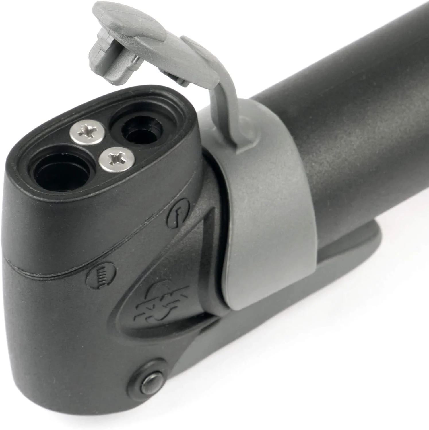 مینی پمپ SKS Germany TWINJEX (پمپ باد برای انواع والف، دسته ارگونومیک، حالت فشار قوی قابل تعویض، به همراه نگهدارنده پمپ، ساخت آلمان، حداکثر فشار: 10 بار / 144 PSI) مینی پمپ SKS Germany TWINJEX (پمپ باد برای انواع والف، دسته ارگونومیک، حالت فشار قوی قابل تعویض، به همراه نگهدارنده پمپ، ساخت آلمان، حداکثر فشار: 10 بار / 144 PSI)