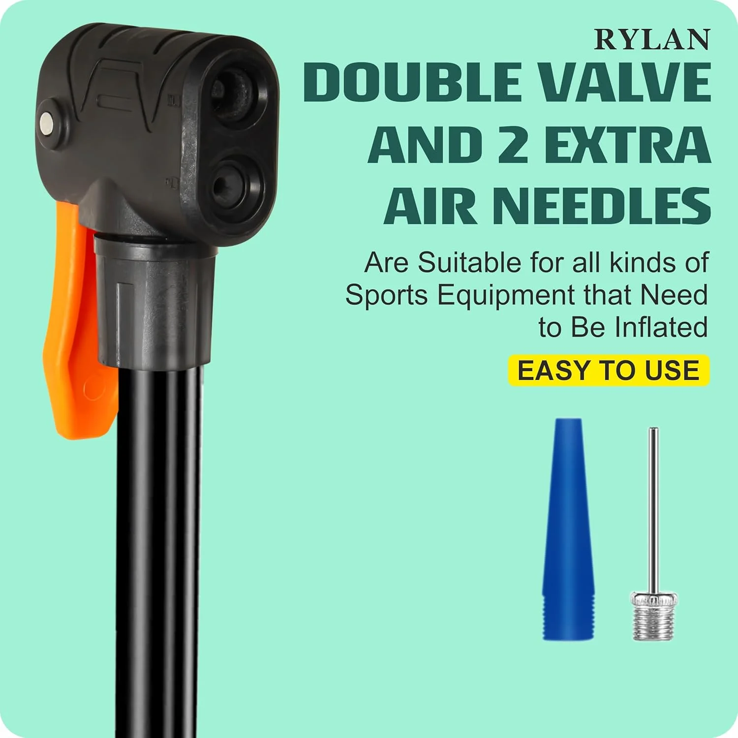 پمپ دوچرخه Rylan، پمپ پایی دوچرخه و بادکنک، پمپ هوای فشار قوی دوچرخه برای دوچرخه، پمپ توپ فوتبال، پمپ برای لاستیک دوچرخه (پمپ دوچرخه) پمپ دوچرخه Rylan، پمپ پایی دوچرخه و بادکنک، پمپ هوای فشار قوی دوچرخه برای دوچرخه، پمپ توپ فوتبال، پمپ برای لاستیک دوچرخه (پمپ دوچرخه)