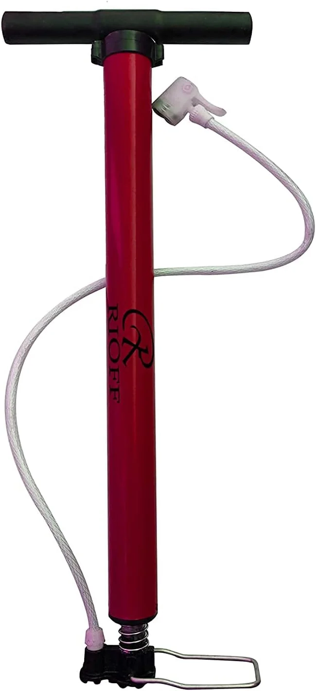 پمپ باد استیل برای دوچرخه (چند منظوره)