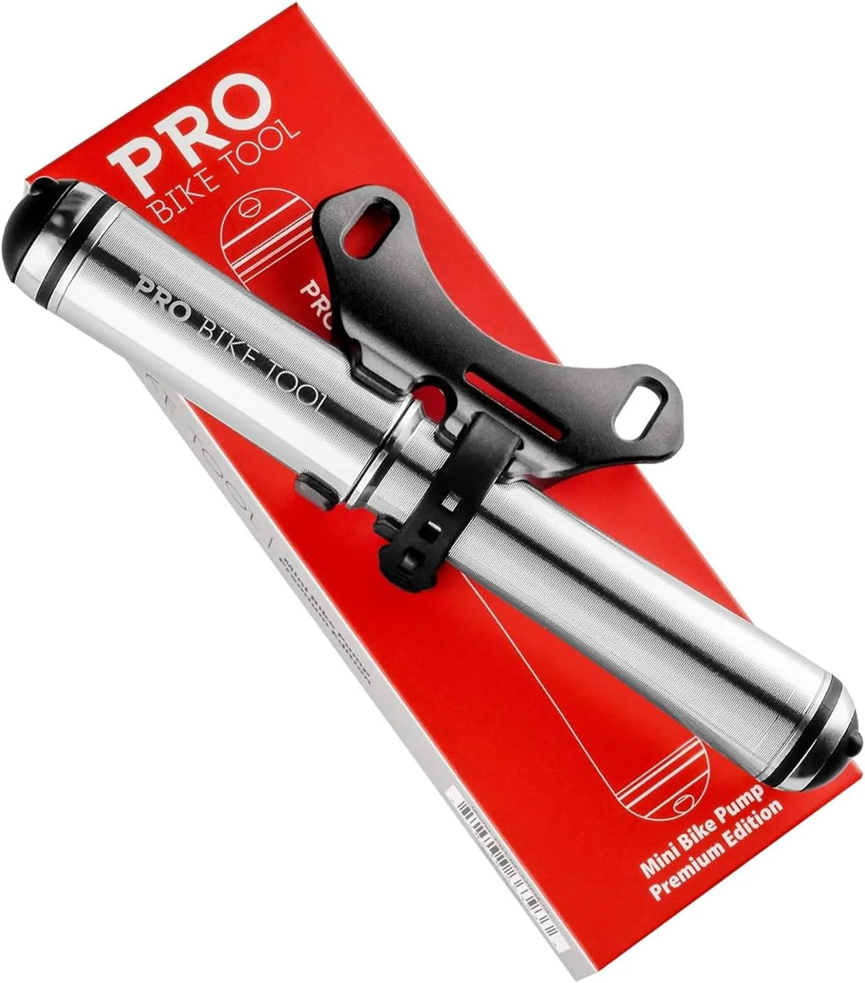 پمپ مینی دوچرخه PRO BIKE TOOL نسخه پریمیوم - مناسب برای والف های پرستا و شرادر - PSI فشار بالا - پمپ باد دوچرخه برای دوچرخه های جاده و کوهستان
